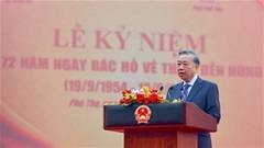 Phát biểu của Tổng Bí thư, Chủ tịch nước Tô Lâm tại Lễ kỷ niệm 72 năm Ngày Bác Hồ về thăm Đền Hùng